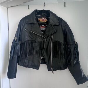 Vintage Harley Davidson Leather Jacket